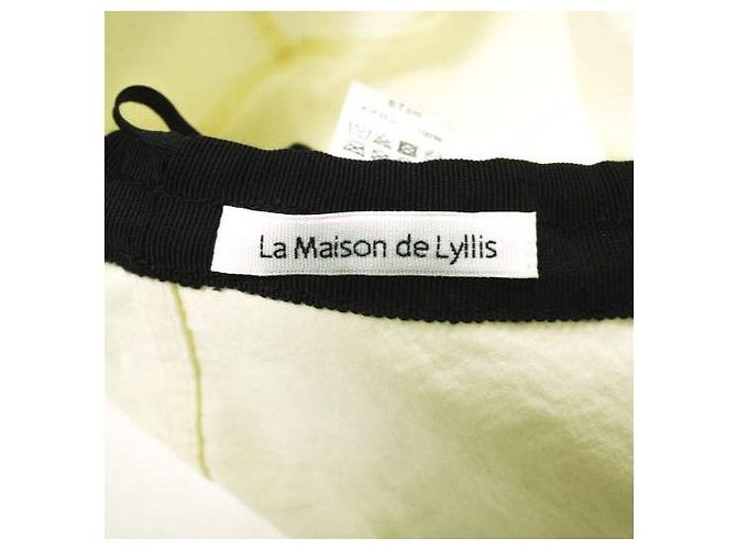 Autre Marque La Maison de Lyllis GRASS POTHAT Cappello Bucket in Nylon Limited Bianco Bianco sporco - vista 9