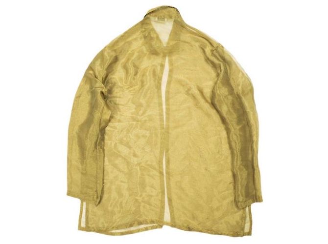 Autre Marque Camicia Steven Alan CHAMBRAY ORGANDY SHIRT Giallo Senape - vista 2
