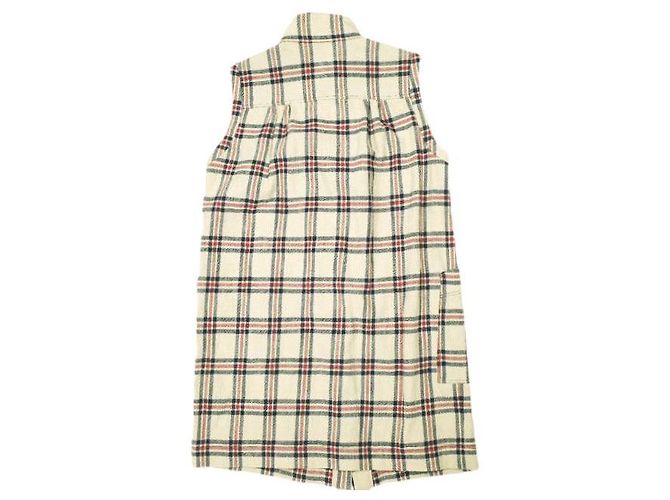 Autre Marque Chaleco de cuadros Nep Tweed BACCA Beige - vista 2