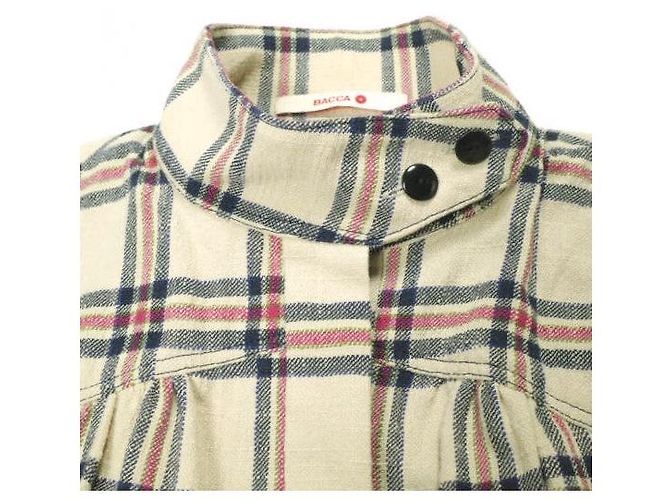 Autre Marque Chaleco de cuadros Nep Tweed BACCA Beige - vista 4