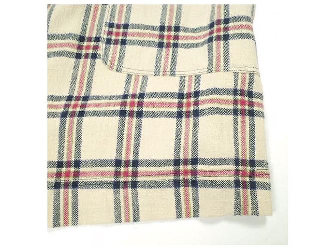 Autre Marque Chaleco de cuadros Nep Tweed BACCA Beige - vista 6