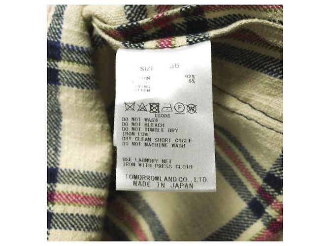 Autre Marque Chaleco de cuadros Nep Tweed BACCA Beige - vista 7