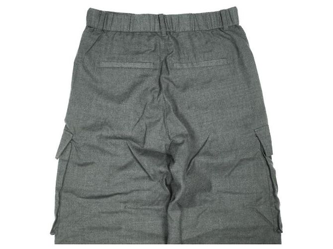 Autre Marque Pantalones cargo de mezcla de lana ADAM ET ROPE Castaño Gris antracita - vista 7