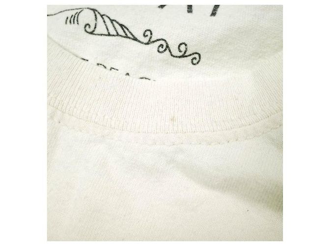 Autre Marque Camiseta de algodón THE DAY ON THE BEACH Blanco Blanco roto - vista 7