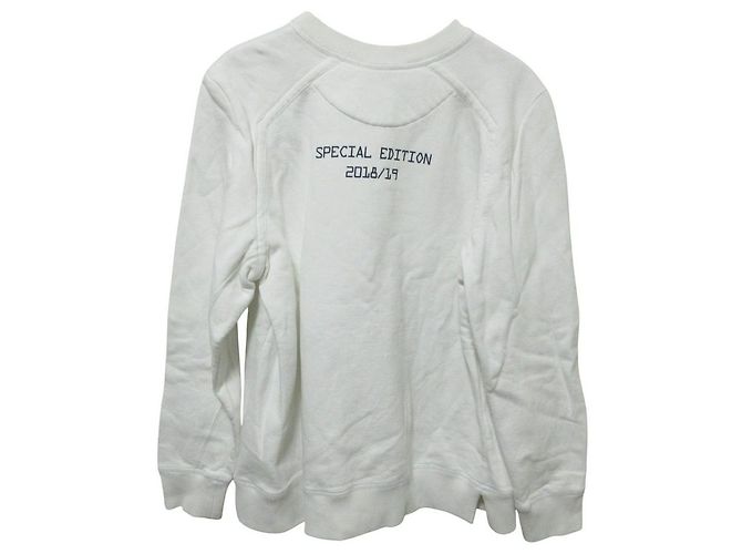 Fendi FILA Collaboration Logo Baumwoll-Sweatshirt Weiß - Ansicht 2