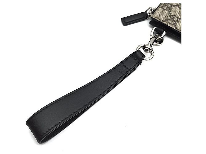 Gucci Clutch Supreme Eden Marrone - vista 6