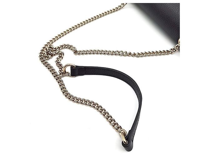 Gucci Borsa a tracolla Interlocking GG Nero - vista 5