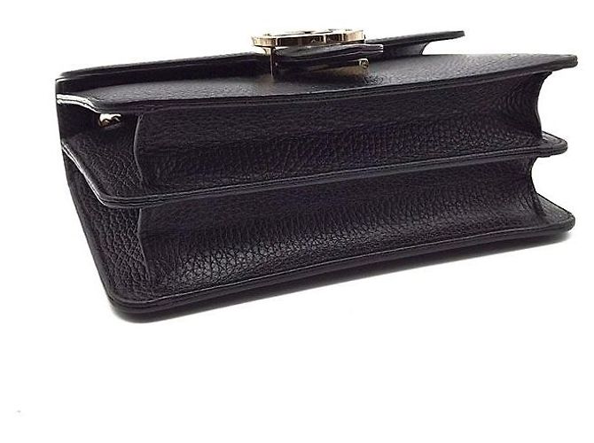 Gucci Borsa a tracolla Interlocking GG Nero - vista 7