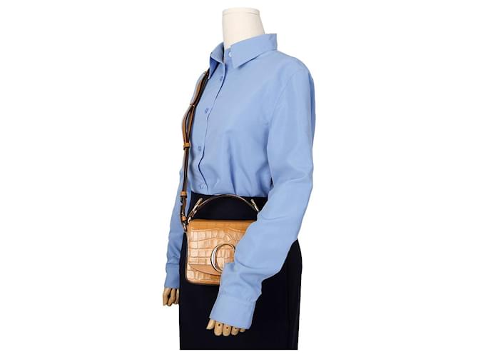 Chloé Mini borsa tote a tracolla Arancione - vista 11