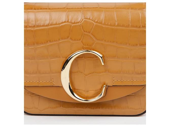 Chloé Mini borsa tote a tracolla Arancione - vista 3