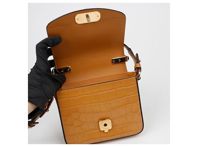 Chloé Mini borsa tote a tracolla Arancione - vista 9