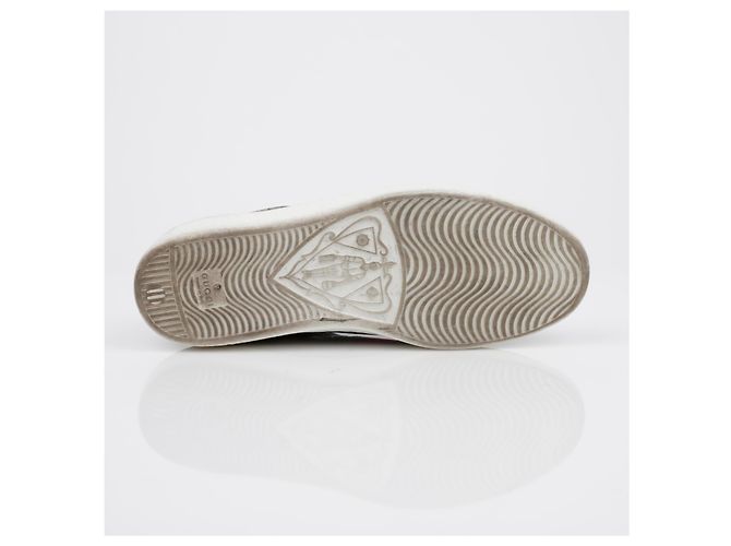 Gucci Sneakers Ace Bee Marrone - vista 6