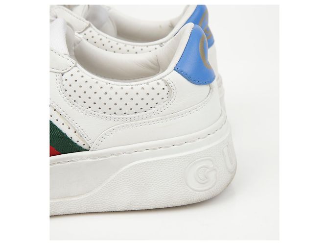 Gucci Sneakers Web Detail Blu - vista 10