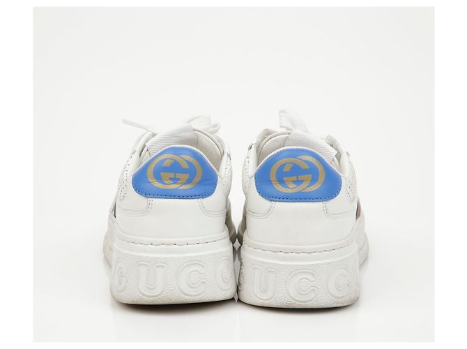 Gucci Sneakers Web Detail Blu - vista 11