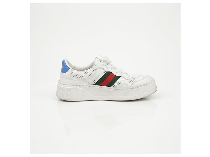Gucci Sneakers Web Detail Blu - vista 12