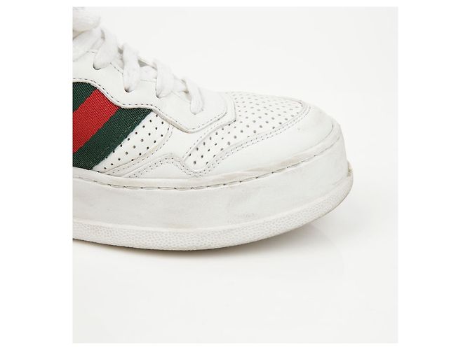 Gucci Sneakers Web Detail Blu - vista 13
