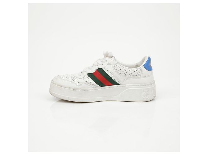 Gucci Sneakers Web Detail Blu - vista 14
