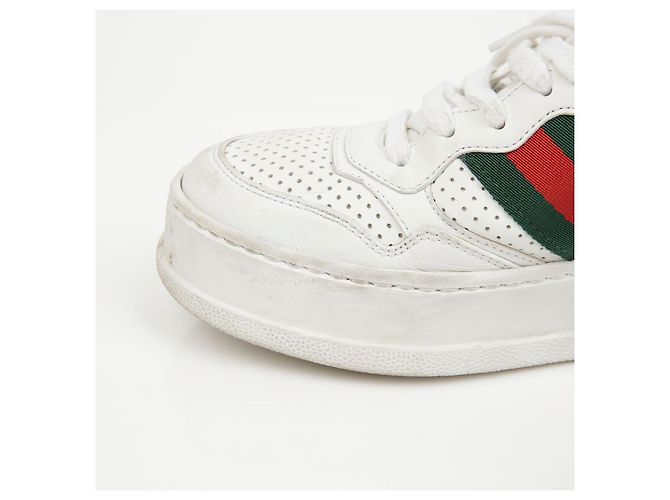 Gucci Sneakers Web Detail Blu - vista 15