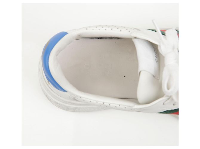 Gucci Sneakers Web Detail Blu - vista 18