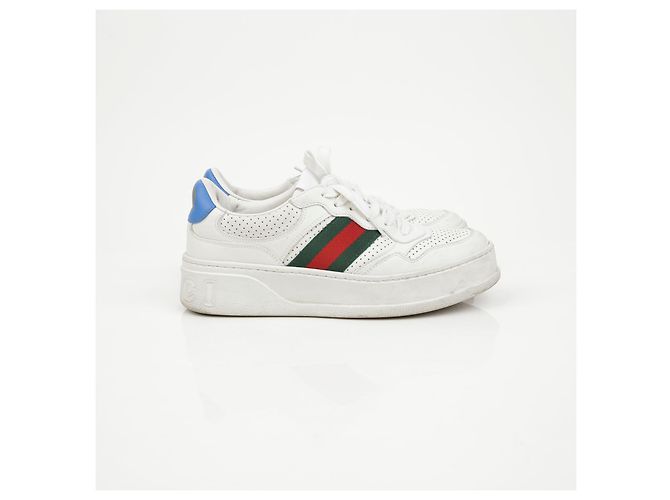 Gucci Sneakers Web Detail Blu - vista 2