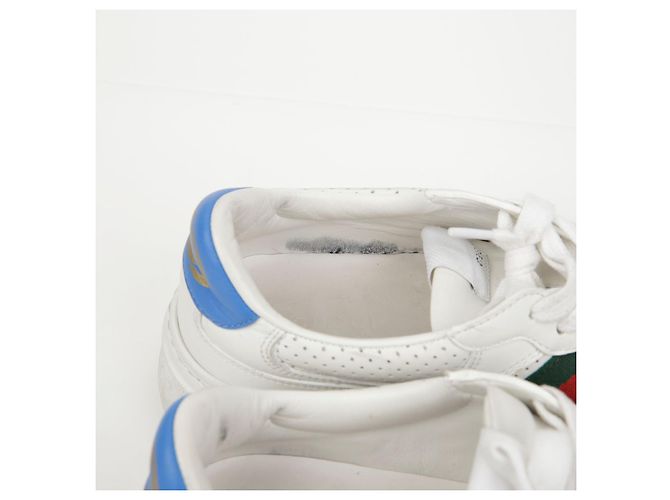 Gucci Sneakers Web Detail Blu - vista 3