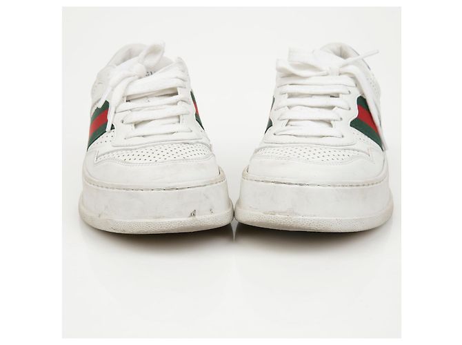 Gucci Sneakers Web Detail Blu - vista 5