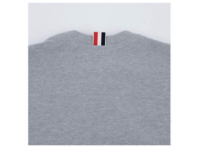 Thom Browne Moletom Engineered Diagonal Masculino Cinza - vista 10