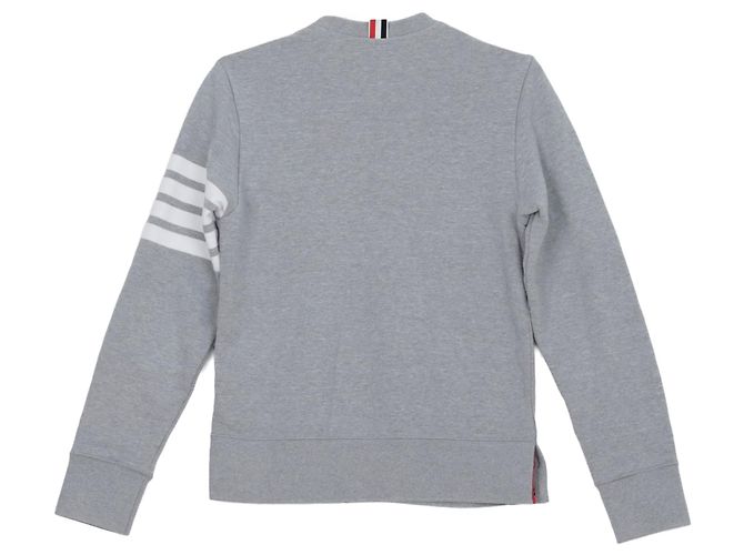 Thom Browne Moletom Engineered Diagonal Masculino Cinza - vista 2