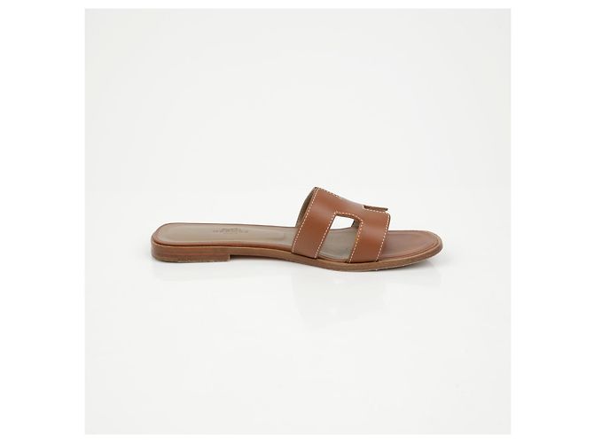 Hermès Zapatillas Oran Naranja - vista 10
