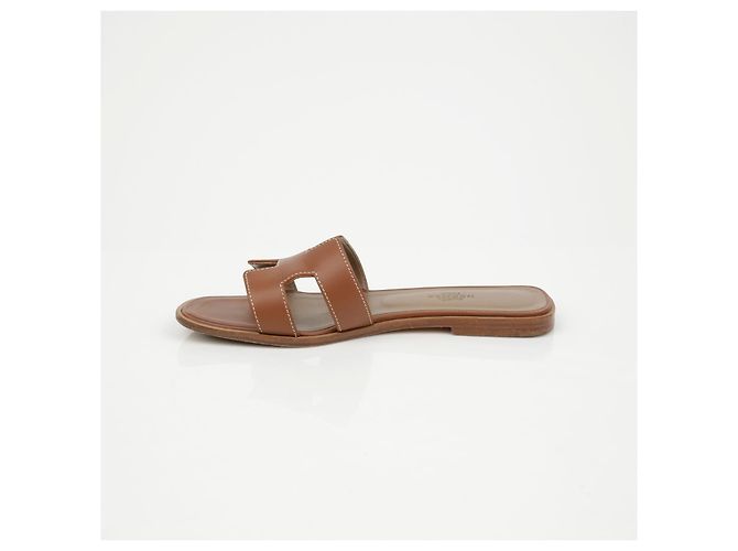 Hermès Zapatillas Oran Naranja - vista 11