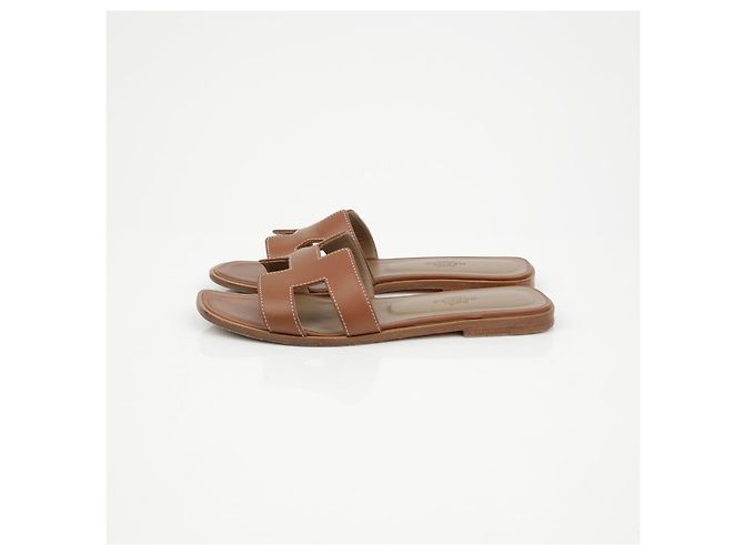 Hermès Zapatillas Oran Naranja - vista 7
