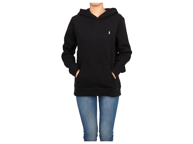 Ralph Lauren Fleece-Kapuzenpullover für Kinder SCHWARZ (Größe für Erwachsene verfügbar) - Ansicht 6