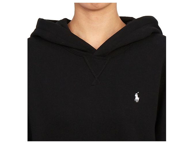 Ralph Lauren Fleece-Kapuzenpullover für Kinder SCHWARZ (Größe für Erwachsene verfügbar) - Ansicht 7