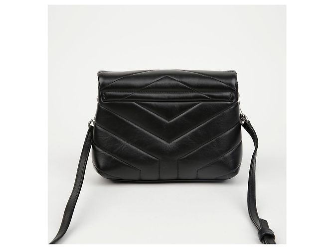 Saint Laurent Borsa a tracolla Lulu Toy Nero - vista 3