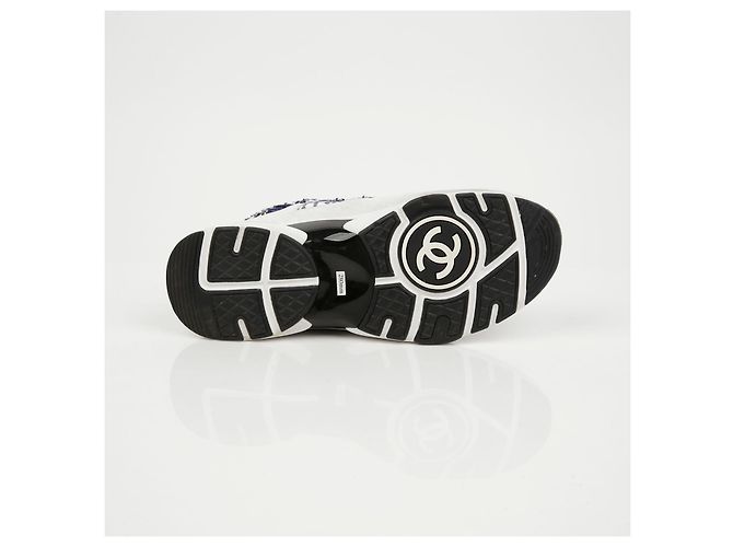 Chanel Sneakers da tennis Taglia Argento - vista 12