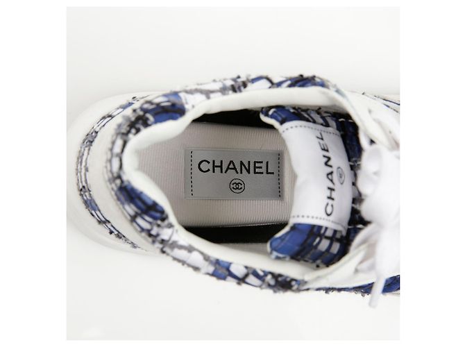 Chanel Sneakers da tennis Taglia Argento - vista 13