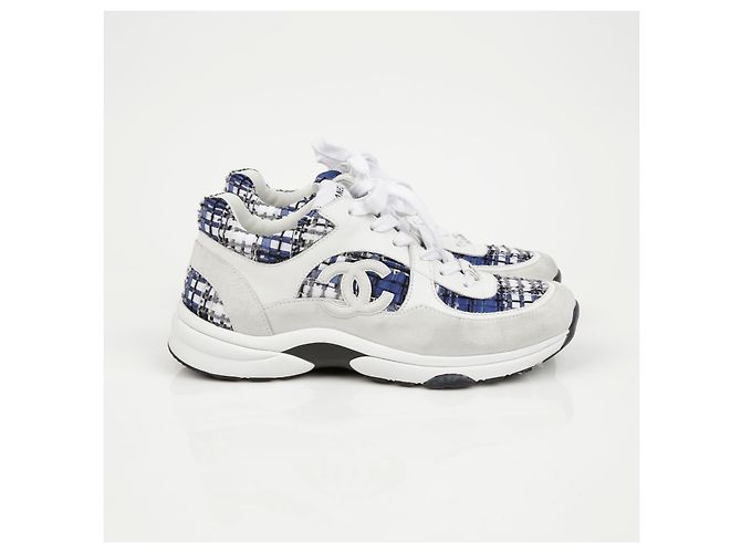 Chanel Sneakers da tennis Taglia Argento - vista 3