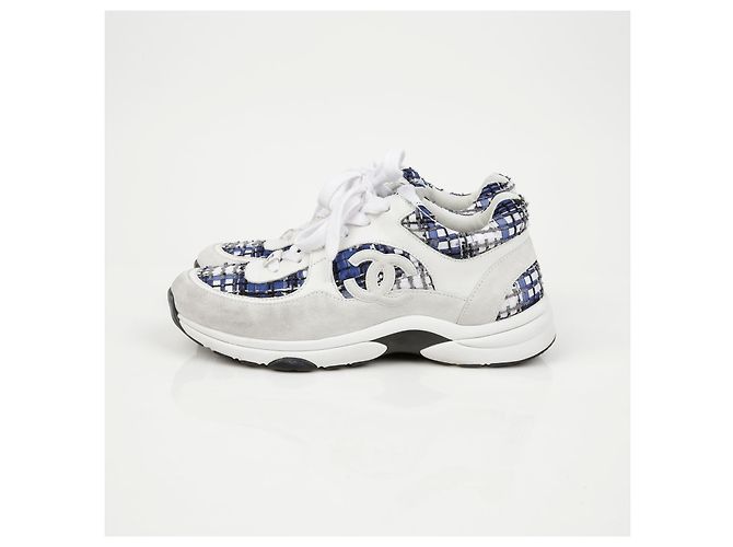 Chanel Sneakers da tennis Taglia Argento - vista 6