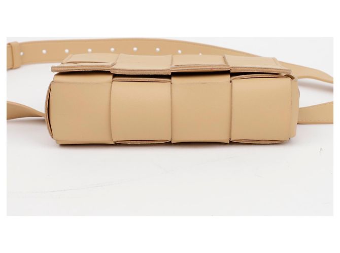 Bottega Veneta Intrecciato Cassette Gürteltasche Braun - Ansicht 7