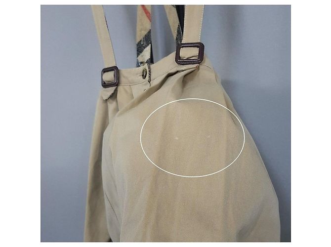 Burberry Kinderrock mit Hosenträgern Braun - Ansicht 3