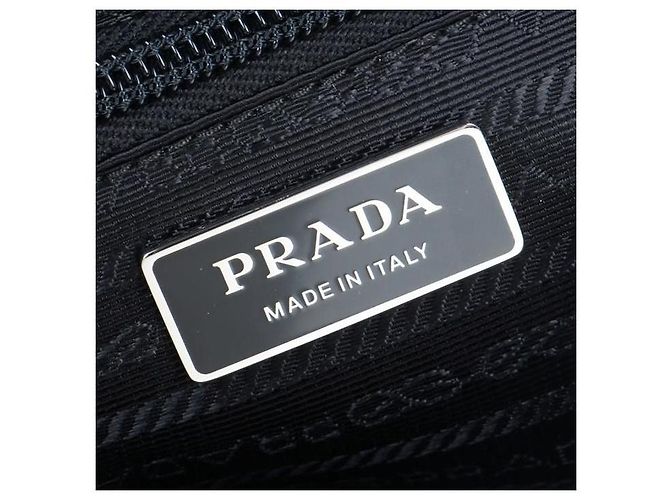 Prada Borsa a Spalla in Re-Nylon Nero - vista 6