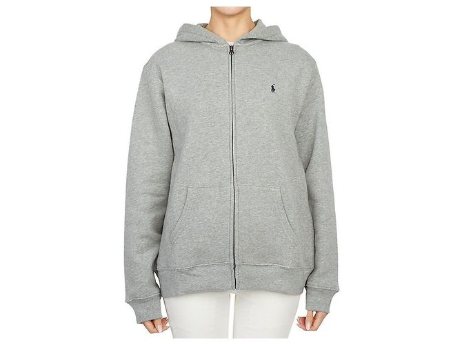 Ralph Lauren Kapuzenjacke aus Fleece für Kinder DK SPT HTR (Erwachsenengröße verfügbar) - Ansicht 2