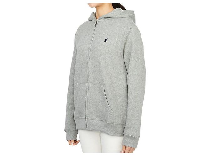 Ralph Lauren Kapuzenjacke aus Fleece für Kinder DK SPT HTR (Erwachsenengröße verfügbar) - Ansicht 4