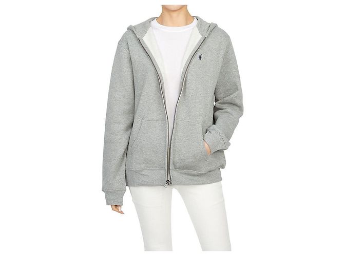 Ralph Lauren Kapuzenjacke aus Fleece für Kinder DK SPT HTR (Erwachsenengröße verfügbar) - Ansicht 7