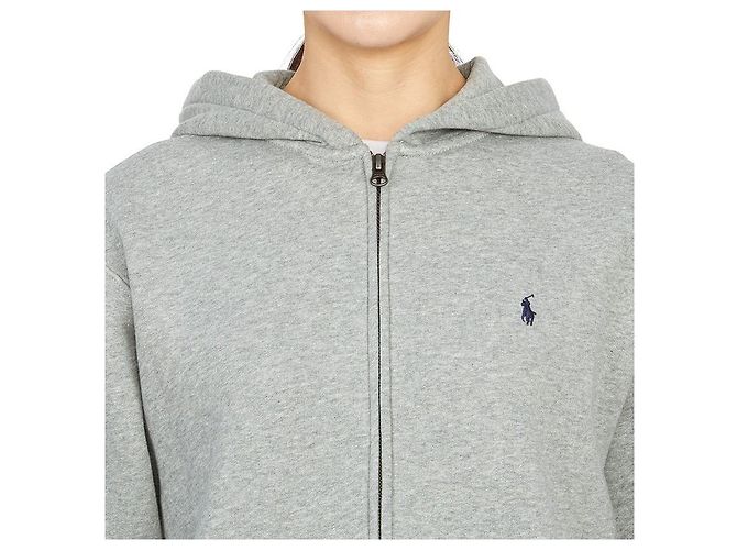 Ralph Lauren Kapuzenjacke aus Fleece für Kinder DK SPT HTR (Erwachsenengröße verfügbar) - Ansicht 8