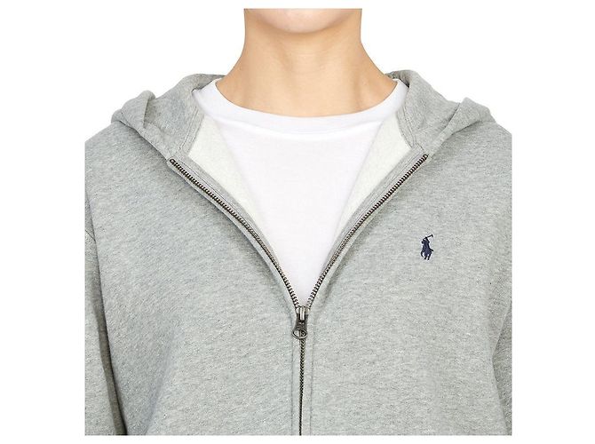 Ralph Lauren Kapuzenjacke aus Fleece für Kinder DK SPT HTR (Erwachsenengröße verfügbar) - Ansicht 9
