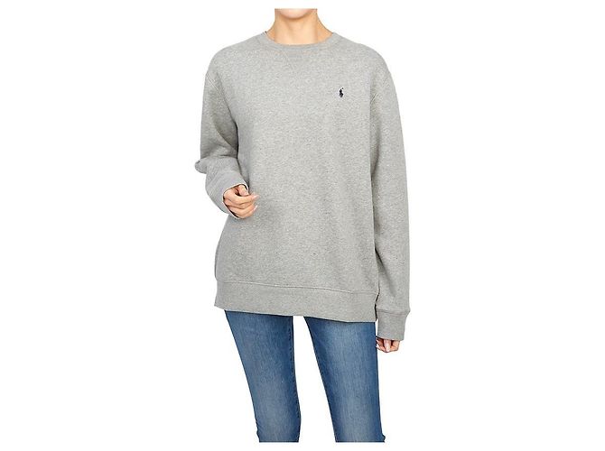 Ralph Lauren Felpa in pile per bambini GREY HTR Argento - vista 6