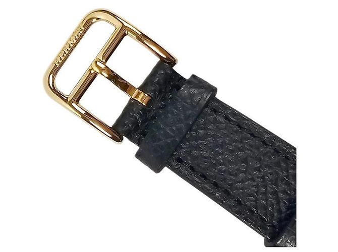 Hermès Orologio Heure Piccolo Modello Placcato Oro Giallo - vista 8