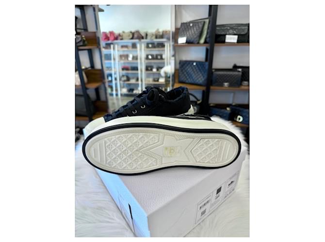 Dior Arbeits-Plateau-Sneaker Schwarz - Ansicht 13