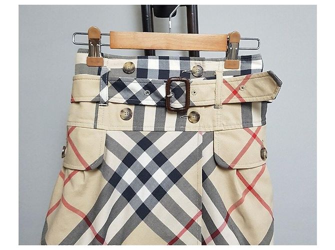 Burberry Kinder-Wickrock mit Karomuster - Ansicht 2
